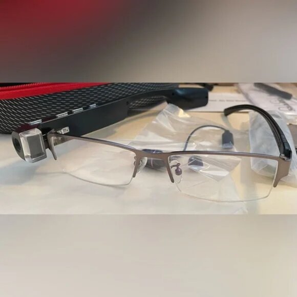 DigiOptix - 1080P HD CAMERA BLUETOOTH EYE GLASSES Spy MOTUS SMART 16GB 12 MP NEW - Picture 10 of 12